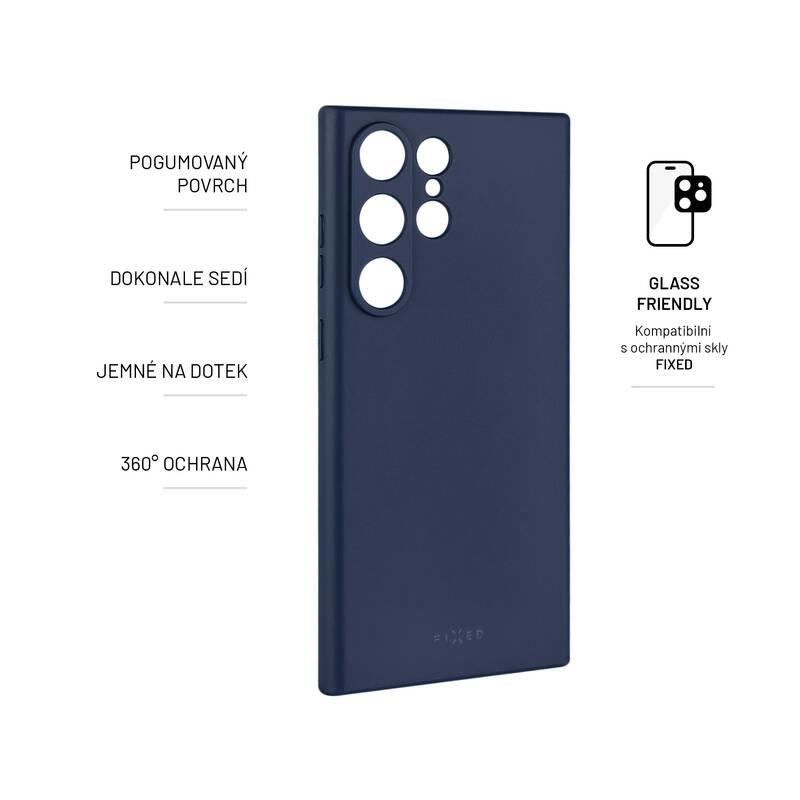 Kryt na mobil FIXED na Samsung Galaxy S23 Ultra modrý