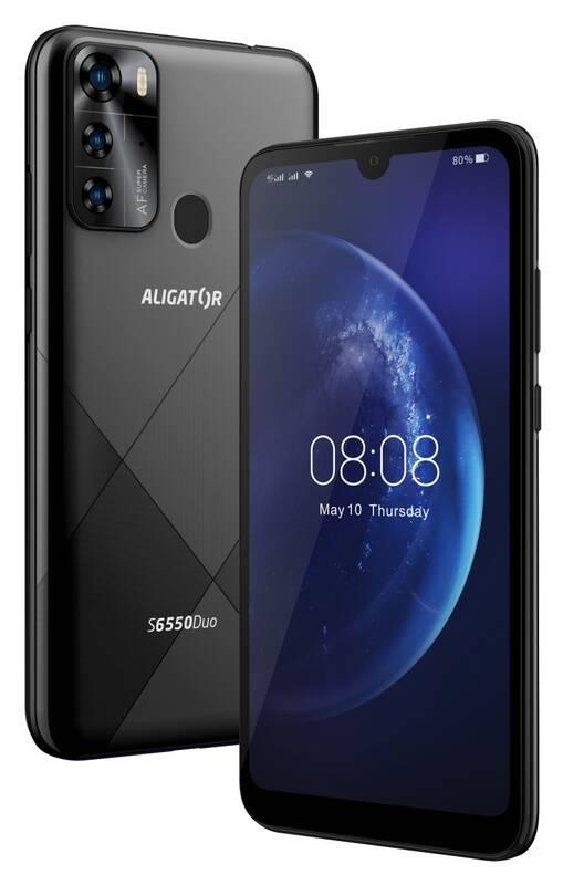 Mobilní telefon Aligator S6550 Duo černý
