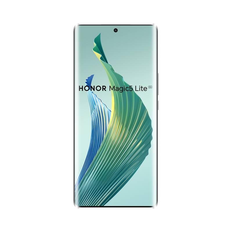 Mobilní telefon HONOR Magic5 Lite 5G 6 GB 128 GB stříbrný, Mobilní, telefon, HONOR, Magic5, Lite, 5G, 6, GB, 128, GB, stříbrný