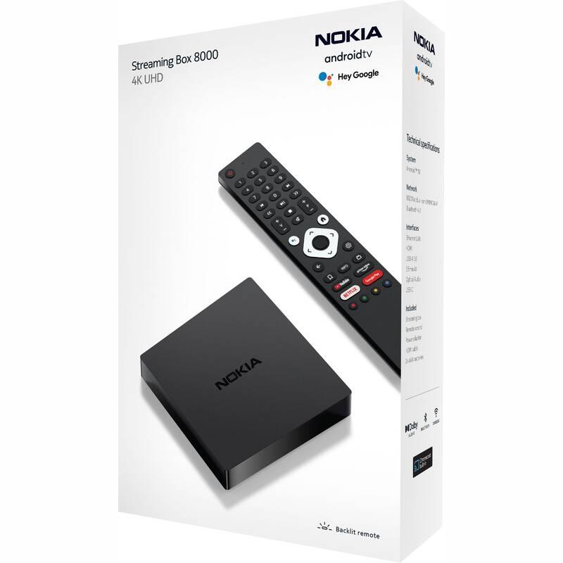 Multimediální centrum Nokia Streaming Box 8000 černý