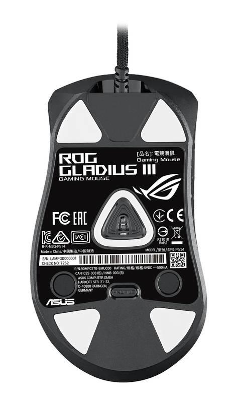 Myš Asus ROG GLADIUS III černá
