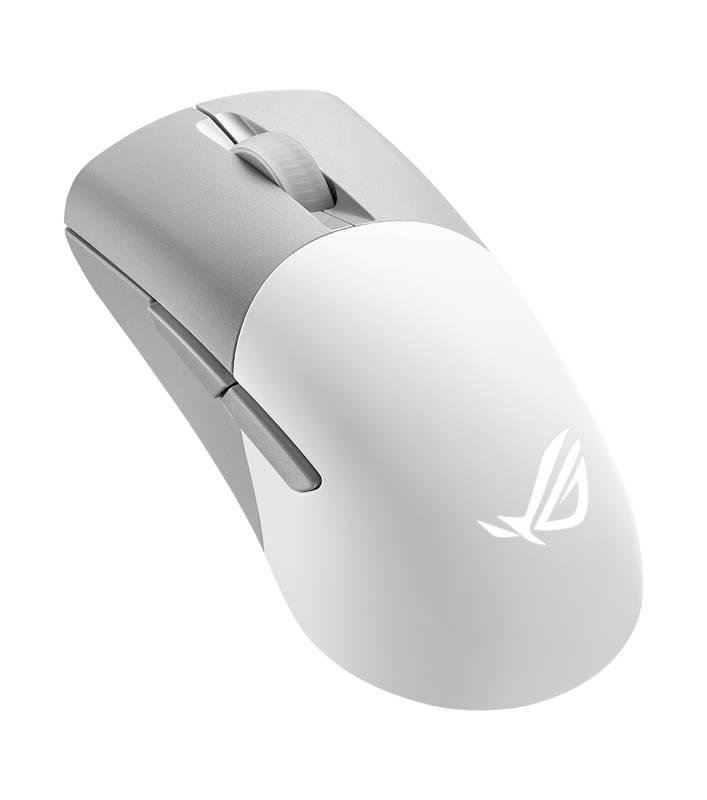 Myš Asus ROG KERIS Wireless Aimpoint bílá