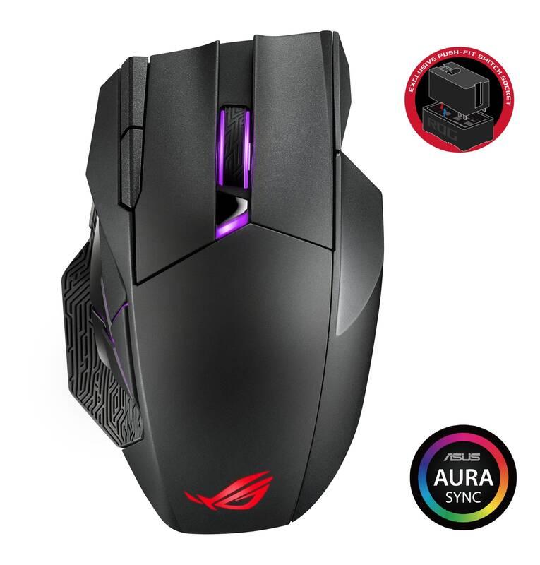 Myš Asus ROG SPATHA X černá