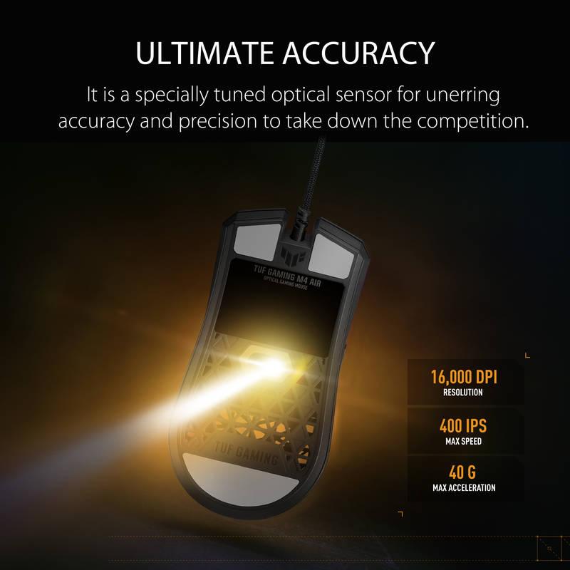 Myš Asus TUF GAMING M4 Air černá