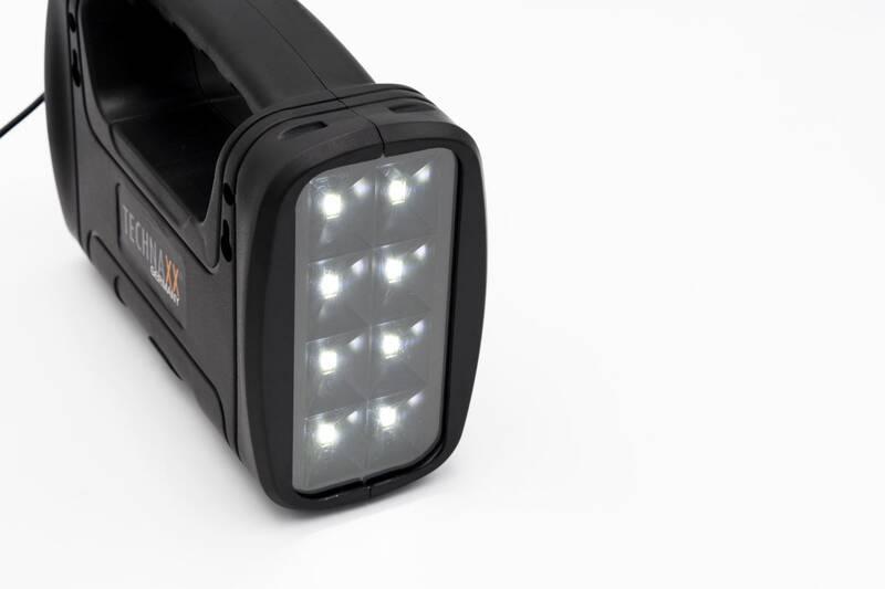 Nabíjecí stanice Technaxx TX-199, 3W s LED žárovkami černá, Nabíjecí, stanice, Technaxx, TX-199, 3W, s, LED, žárovkami, černá