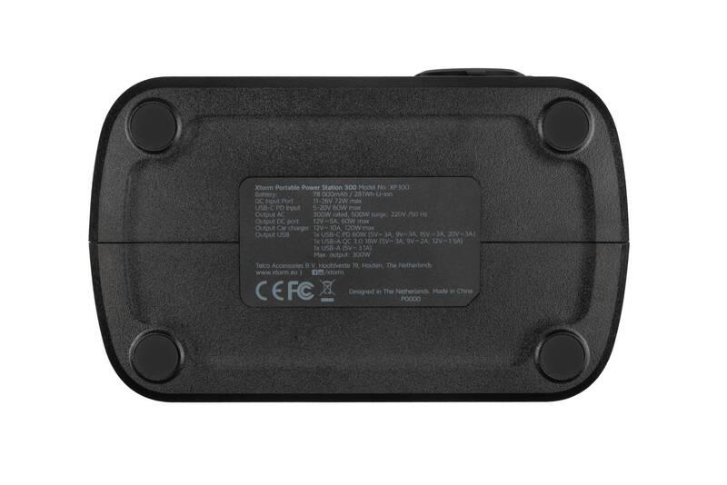 Nabíjecí stanice Xtorm 300 černá oranžová