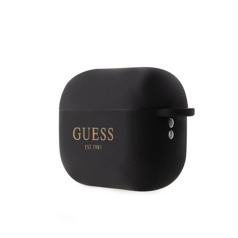 Pouzdro Guess 4G Charms na Airpods Pro 2 černé