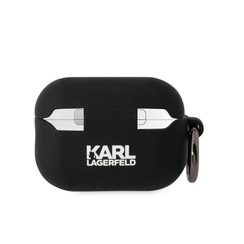 Pouzdro Karl Lagerfeld 3D Logo NFT Karl Head na Airpods Pro 2 černé, Pouzdro, Karl, Lagerfeld, 3D, Logo, NFT, Karl, Head, na, Airpods, Pro, 2, černé