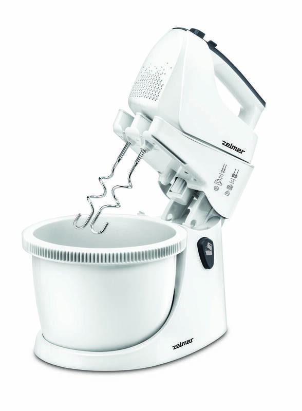 Ruční šlehač s mísou Zelmer ZHM2559 bílý
