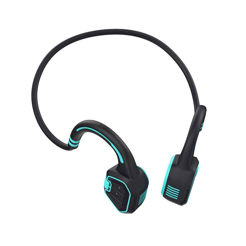 Sluchátka Evolveo BoneSwim MP3 16GB modrá