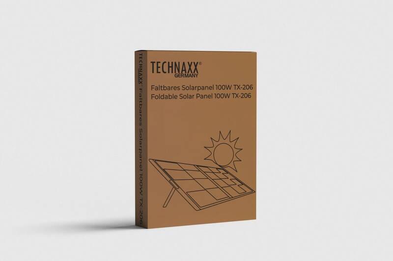 Solární panel Technaxx TX-206, 100W, Solární, panel, Technaxx, TX-206, 100W