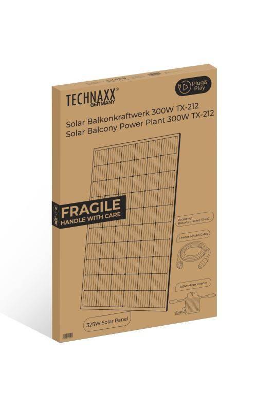 Solární panel Technaxx TX-212, 300W, Solární, panel, Technaxx, TX-212, 300W