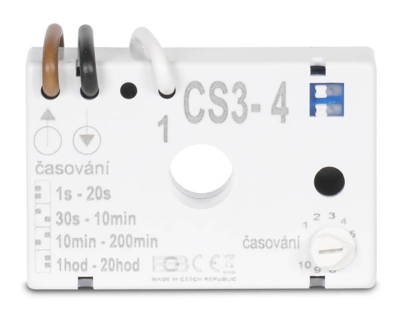 Spínač časový Elektrobock CS3-4 pod vypínač
