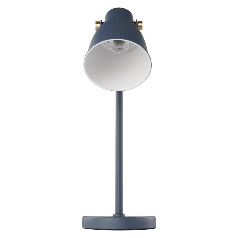 Stolní lampička EMOS JULIAN na žárovku E27 modrá