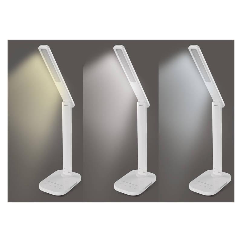 Stolní LED lampička EMOS CARSON bílá, Stolní, LED, lampička, EMOS, CARSON, bílá