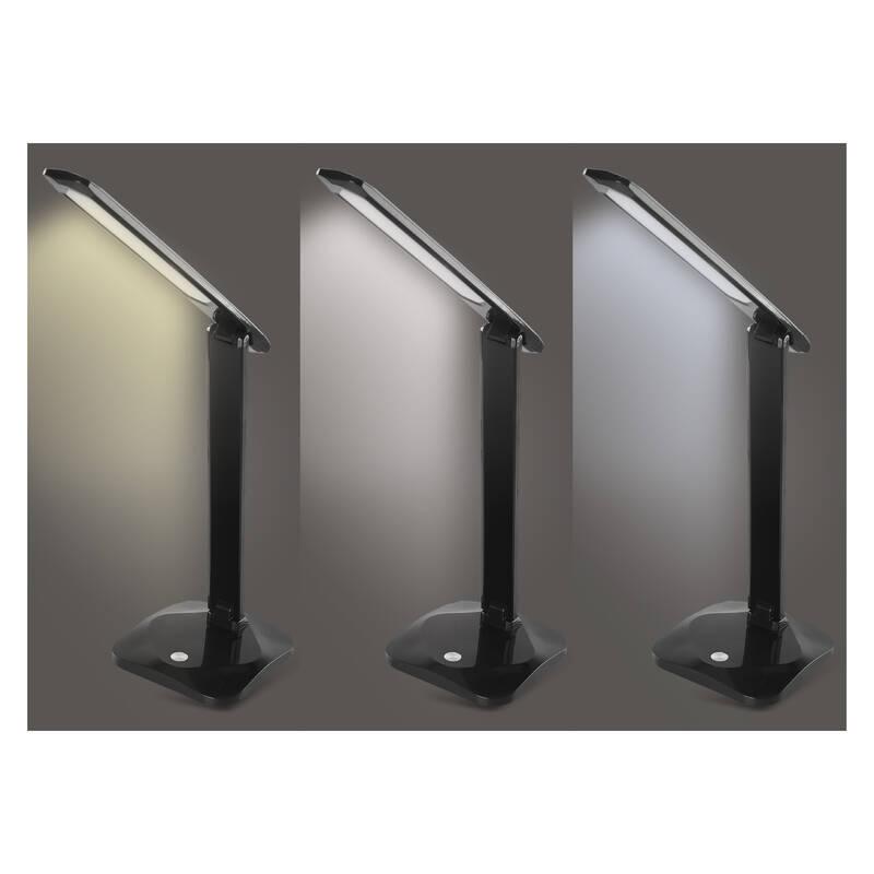 Stolní LED lampička EMOS CHASE černá, Stolní, LED, lampička, EMOS, CHASE, černá