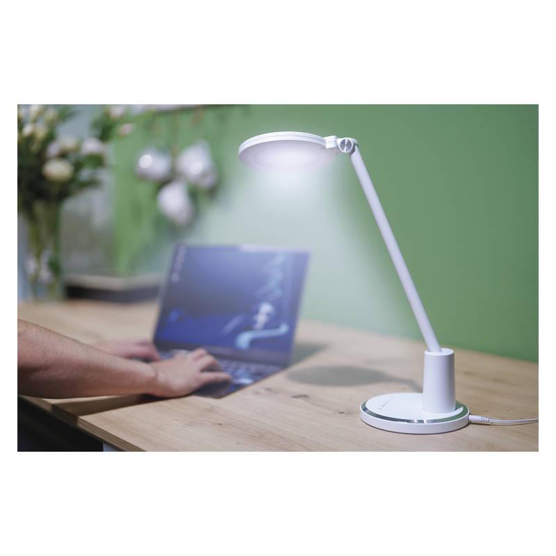 Stolní LED lampička EMOS WESLEY bílá