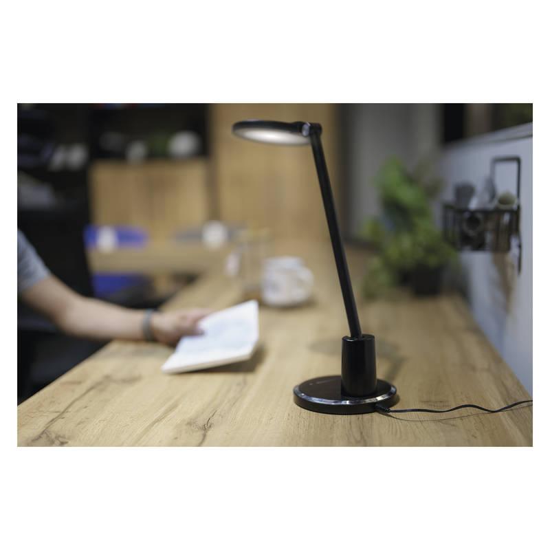 Stolní LED lampička EMOS WESLEY černá