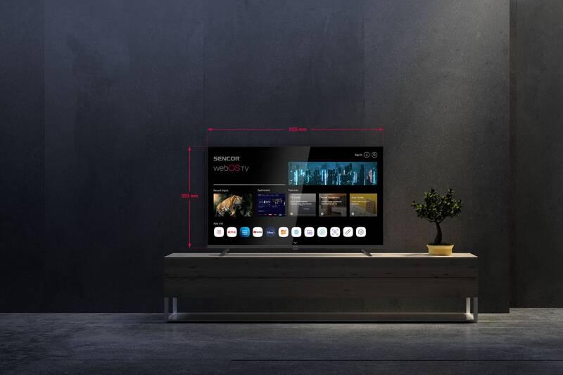 Televize Sencor SLE 43FS801TCSB