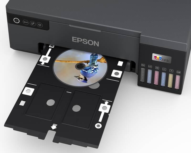 Tiskárna inkoustová Epson EcoTank L8050 černá, Tiskárna, inkoustová, Epson, EcoTank, L8050, černá