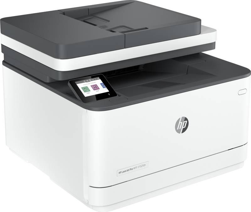 Tiskárna multifunkční HP LaserJet Pro MFP 3102fdn bílá, Tiskárna, multifunkční, HP, LaserJet, Pro, MFP, 3102fdn, bílá
