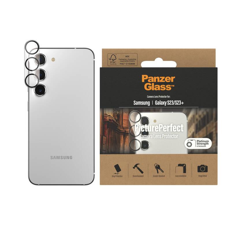 Tvrzené sklo PanzerGlass Camera Protector na Samsung Galaxy S23 S23