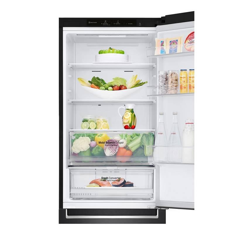 Chladnička s mrazničkou LG GBB61MCGCN1 černá