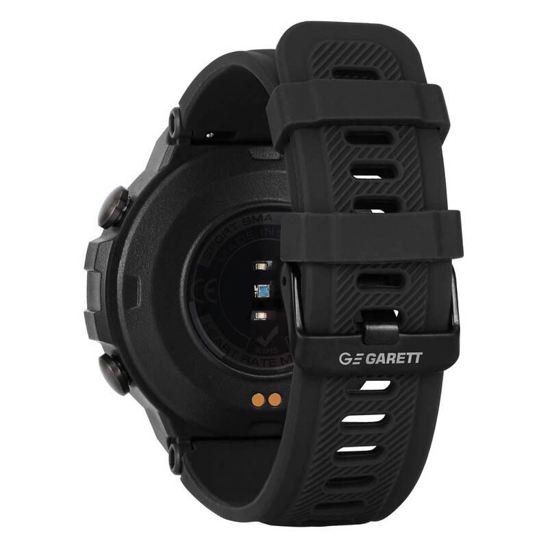 Chytré hodinky Garett GRS černé, Chytré, hodinky, Garett, GRS, černé