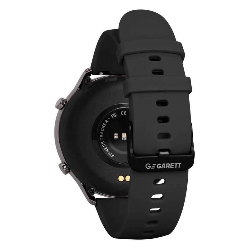 Chytré hodinky Garett Veronica černé, Chytré, hodinky, Garett, Veronica, černé