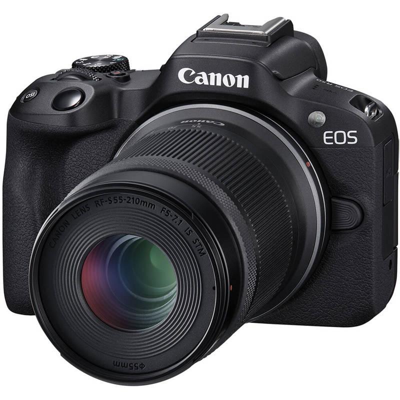 Digitální fotoaparát Canon EOS R50 RF-S 18-45 mm IS STM černý, Digitální, fotoaparát, Canon, EOS, R50, RF-S, 18-45, mm, IS, STM, černý