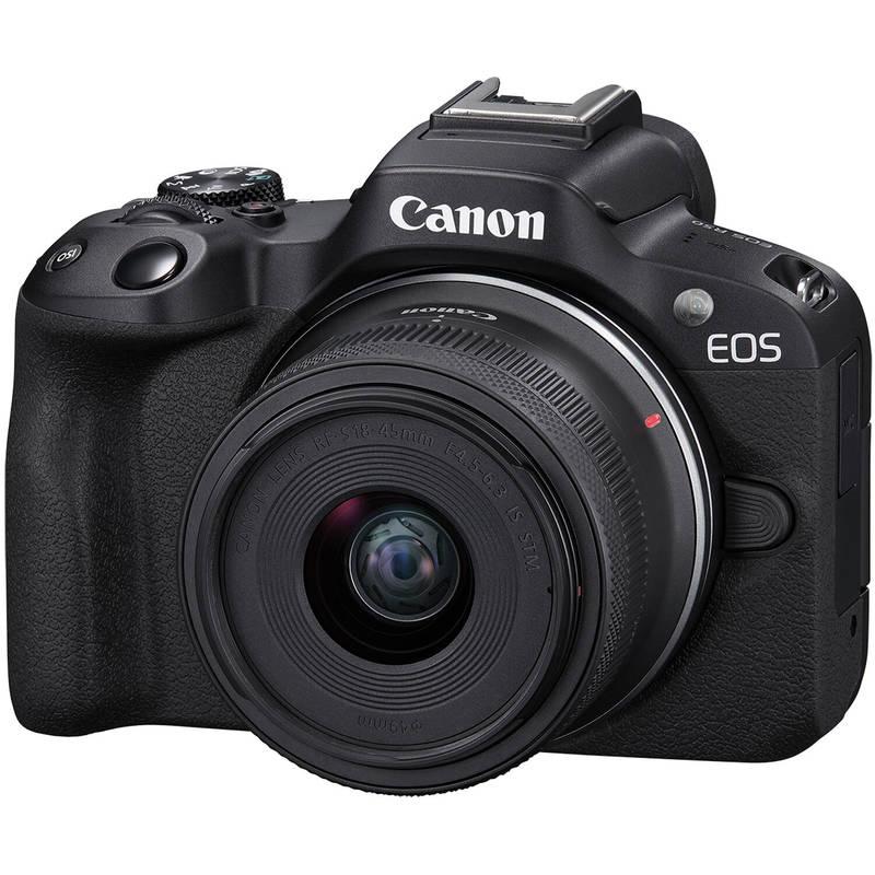 Digitální fotoaparát Canon EOS R50 RF-S 18-45 mm IS STM CREATOR KIT černý, Digitální, fotoaparát, Canon, EOS, R50, RF-S, 18-45, mm, IS, STM, CREATOR, KIT, černý