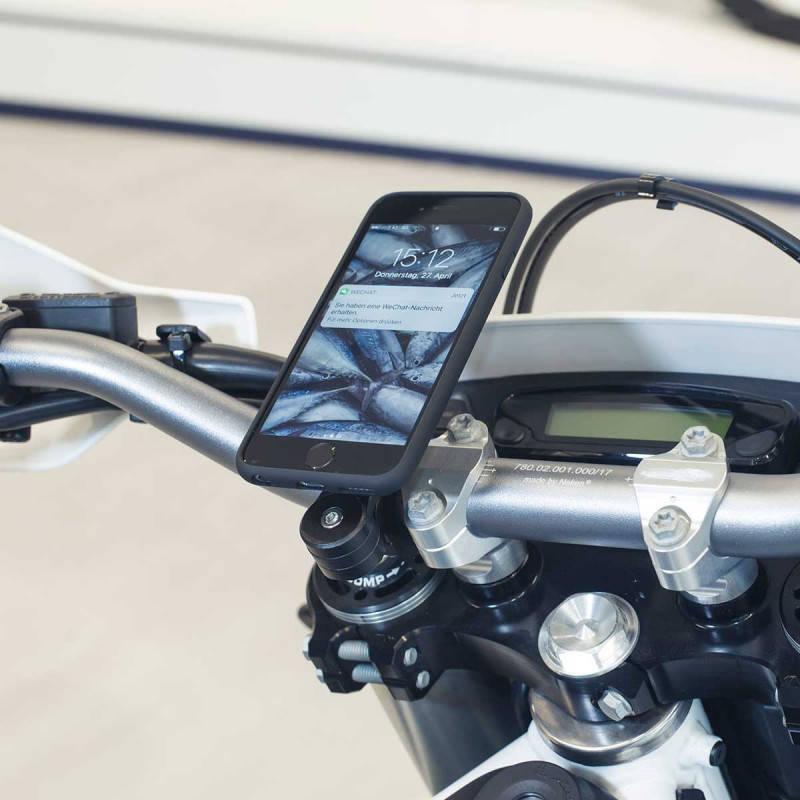 Držák na mobil SP Connect Moto Bundle na Apple iPhone 14 Pro černý