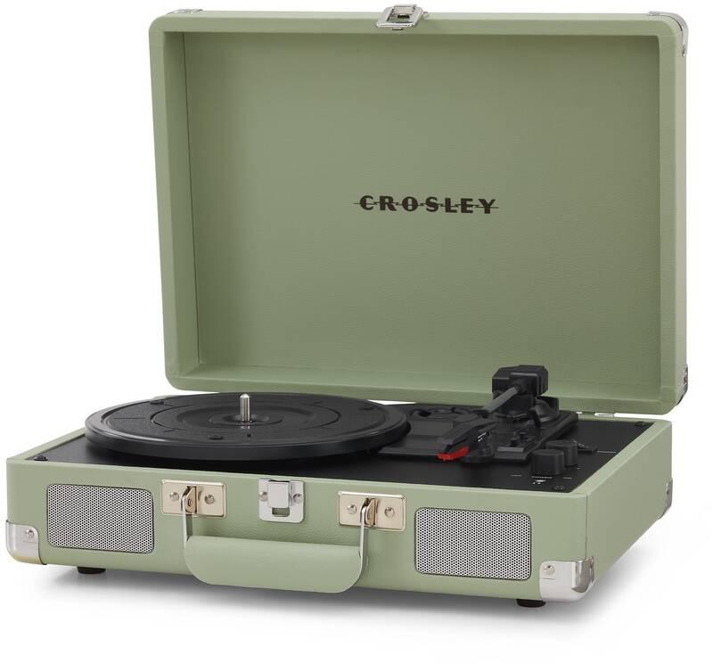 Gramofon Crosley Cruiser Plus zelený, Gramofon, Crosley, Cruiser, Plus, zelený