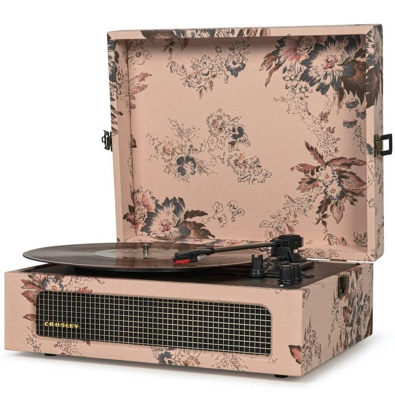 Gramofon Crosley Voyager, Floral, Gramofon, Crosley, Voyager, Floral