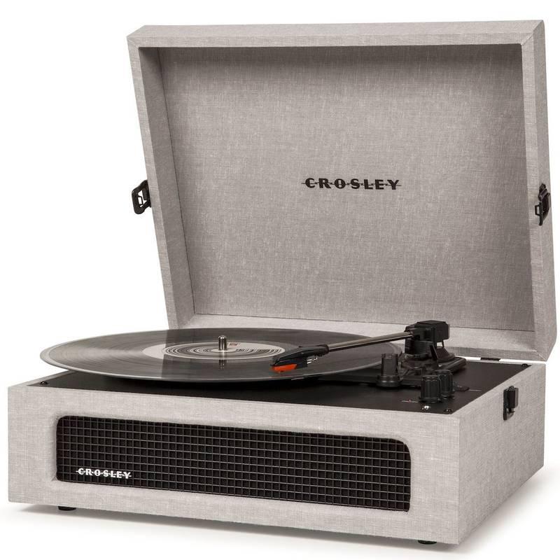 Gramofon Crosley Voyager šedý