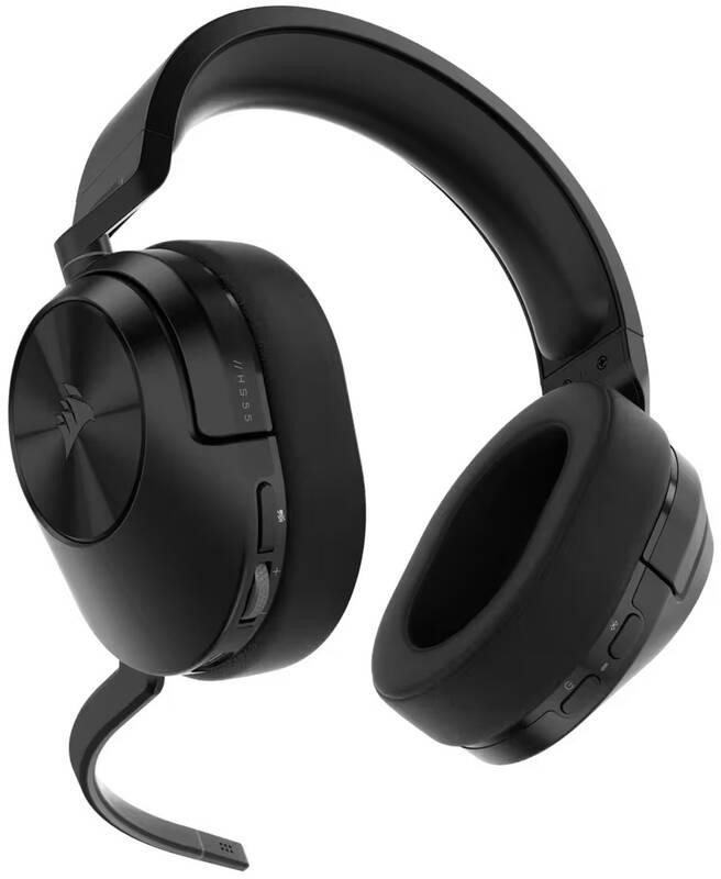 Headset Corsair HS55 Wireless černý, Headset, Corsair, HS55, Wireless, černý