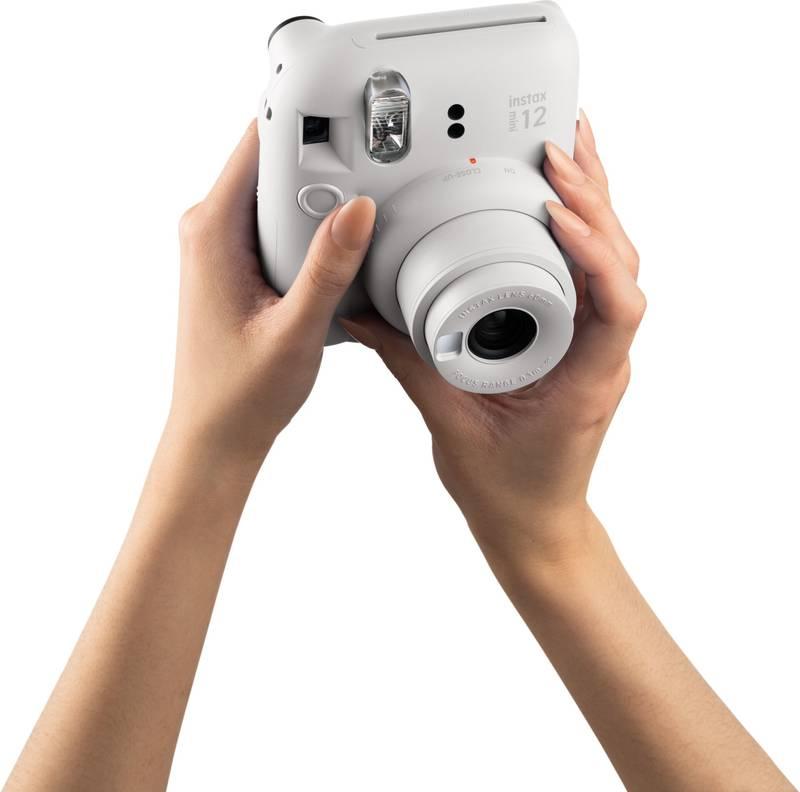 Instantní fotoaparát Fujifilm Instax mini 12 bílý, Instantní, fotoaparát, Fujifilm, Instax, mini, 12, bílý