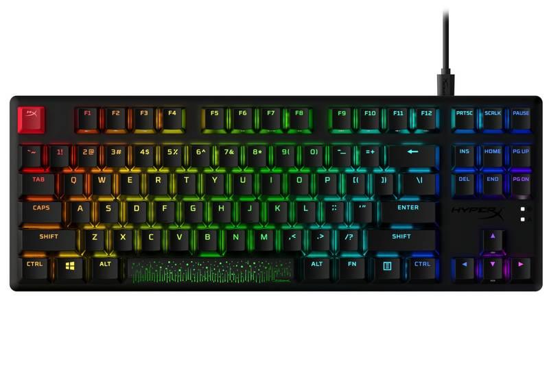 Klávesnice HyperX Alloy Origins Core PBT Blue - US černá