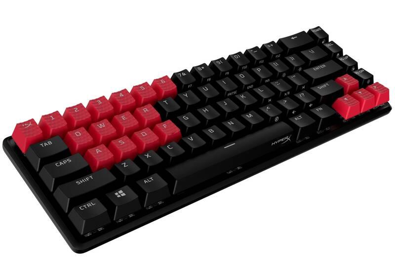 Klávesy HyperX Rubber Keycaps - červené, Klávesy, HyperX, Rubber, Keycaps, červené