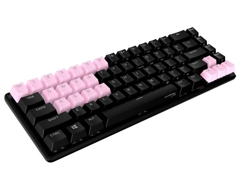 Klávesy HyperX Rubber Keycaps - růžové, Klávesy, HyperX, Rubber, Keycaps, růžové