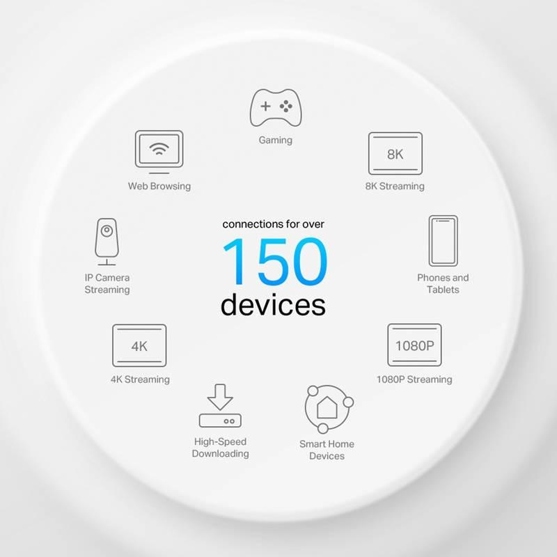 Komplexní Wi-Fi systém TP-Link Deco X50-PoE Mesh, AX3000, Komplexní, Wi-Fi, systém, TP-Link, Deco, X50-PoE, Mesh, AX3000