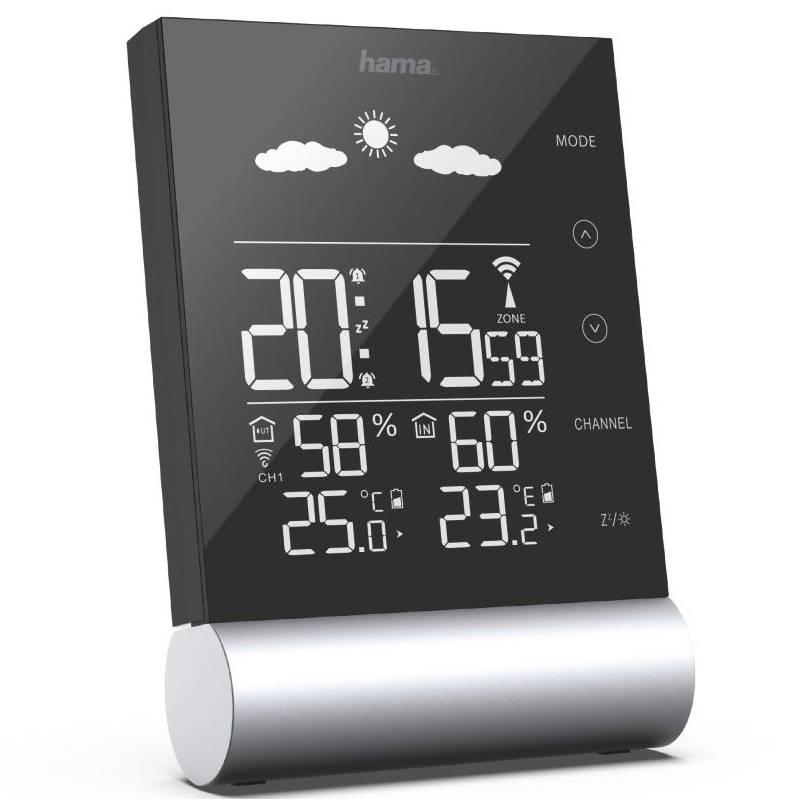 Meteorologická stanice Hama Black Line černá