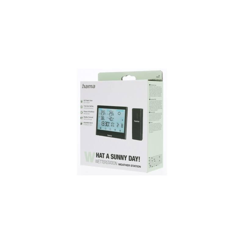 Meteorologická stanice Hama Full Touch černá