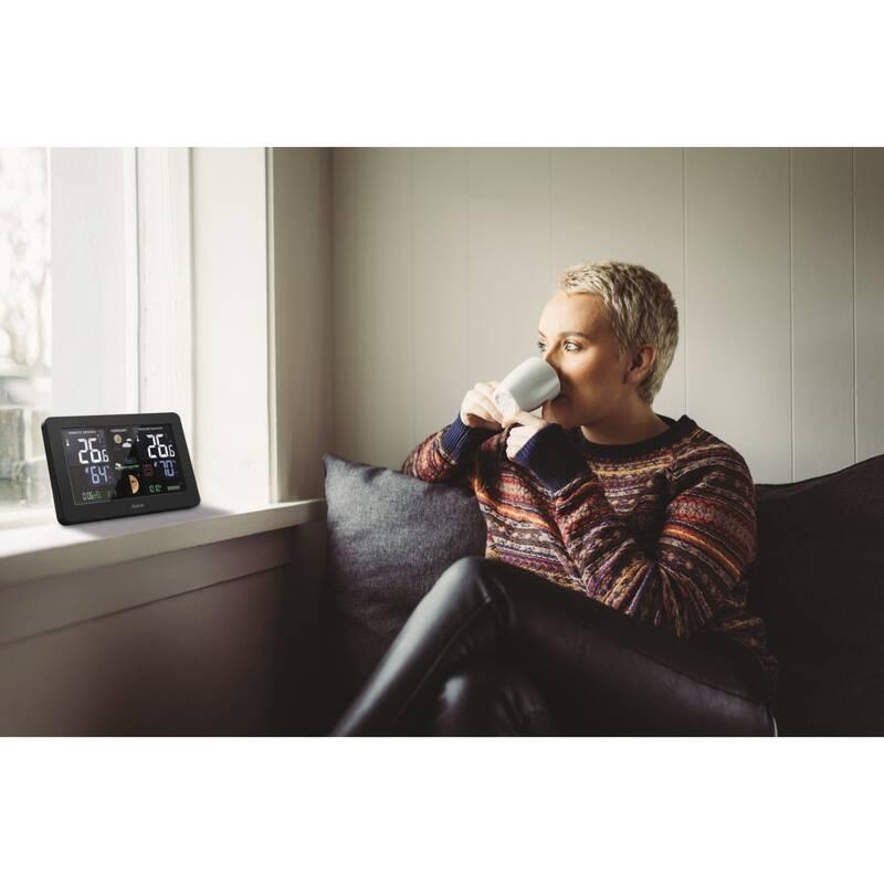 Meteorologická stanice Hama Premium černá