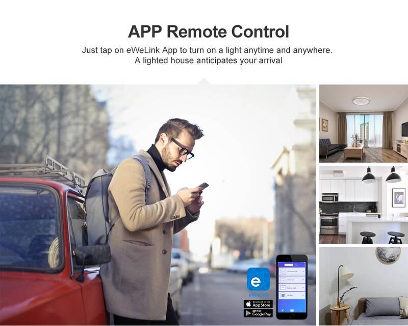 Modul Sonoff Smart switch WiFi RF 433 RF R2