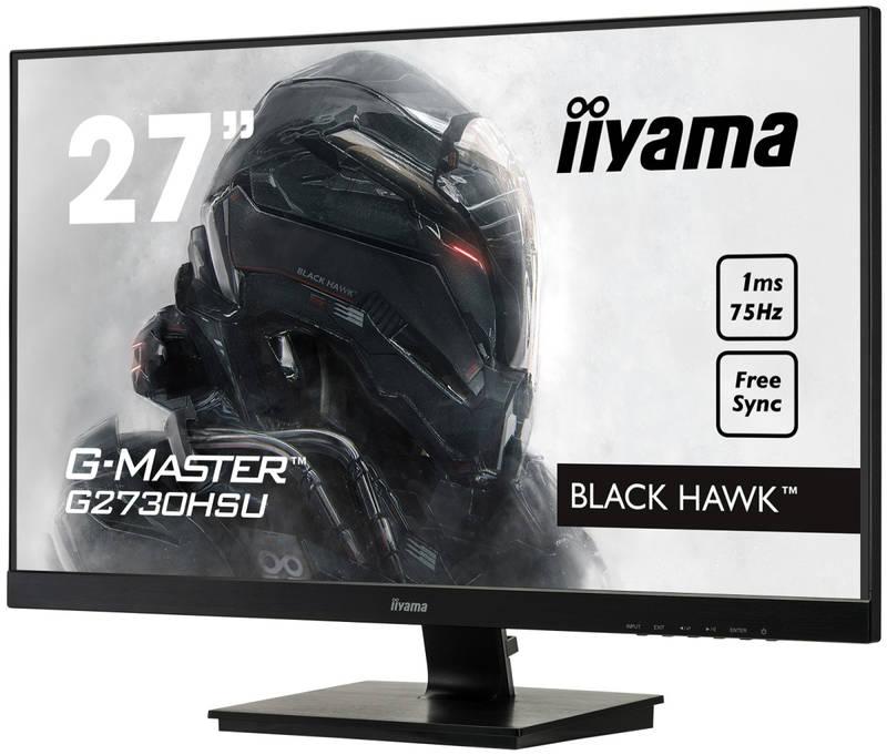 Monitor IIYAMA G-Master G2730HSU-B1 černý