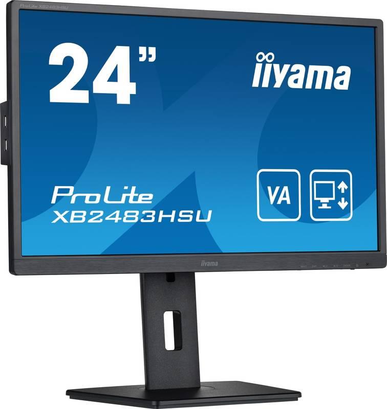 Monitor IIYAMA ProLite XB2483HSU-B5 černý