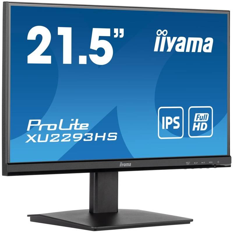 Monitor IIYAMA ProLite XU2293HS-B5 černý, Monitor, IIYAMA, ProLite, XU2293HS-B5, černý