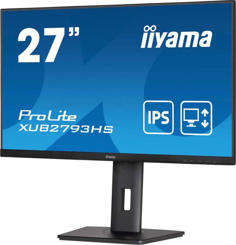 Monitor IIYAMA ProLite XUB2793HS-B5 černý