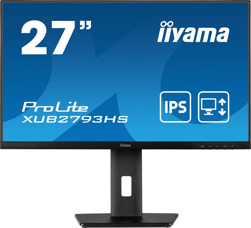 Monitor IIYAMA ProLite XUB2793HS-B5 černý